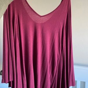 Burgundy Dress